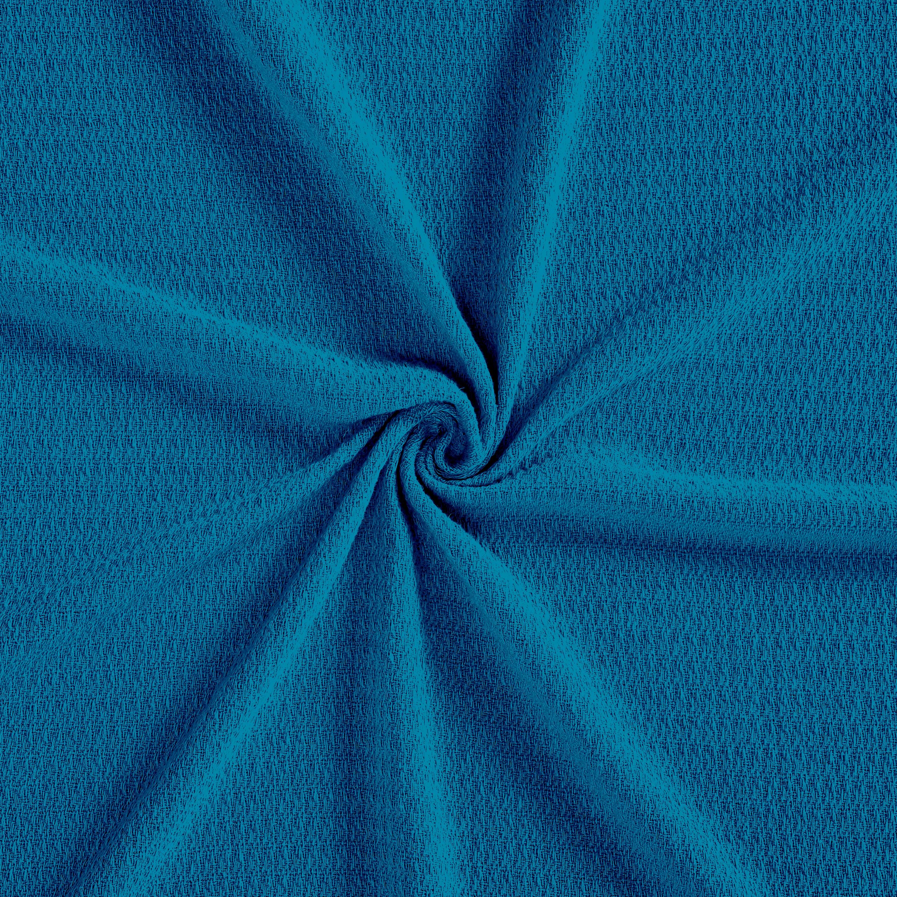 Waffle Weave Honeycomb Knit Soft Solid Textured Cotton Blanket