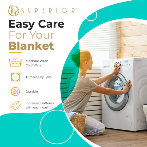 100% Cotton Waffle Blanket – Cooling Waffle Weave, Lightweight & Breathable