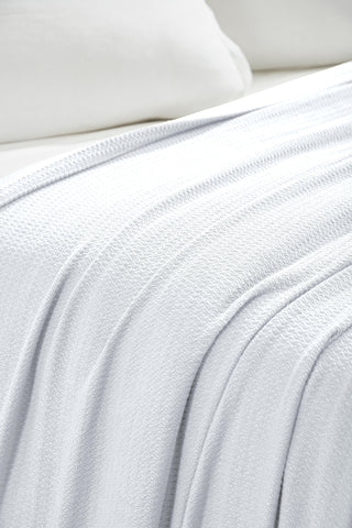 100% Cotton Waffle Blanket – Cooling Waffle Weave, Lightweight & Breathable