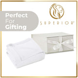 100% Cotton Waffle Blanket – Cooling Waffle Weave, Lightweight & Breathable