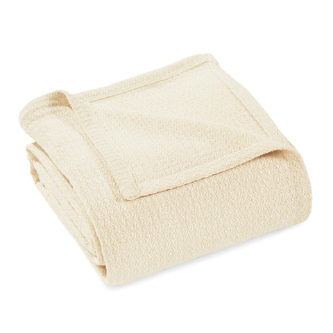 100% Cotton Waffle Blanket – Cooling Waffle Weave, Lightweight & Breathable