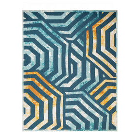 Waimea Geometric Coastal Rugs Indoor Outdoor Area Rug