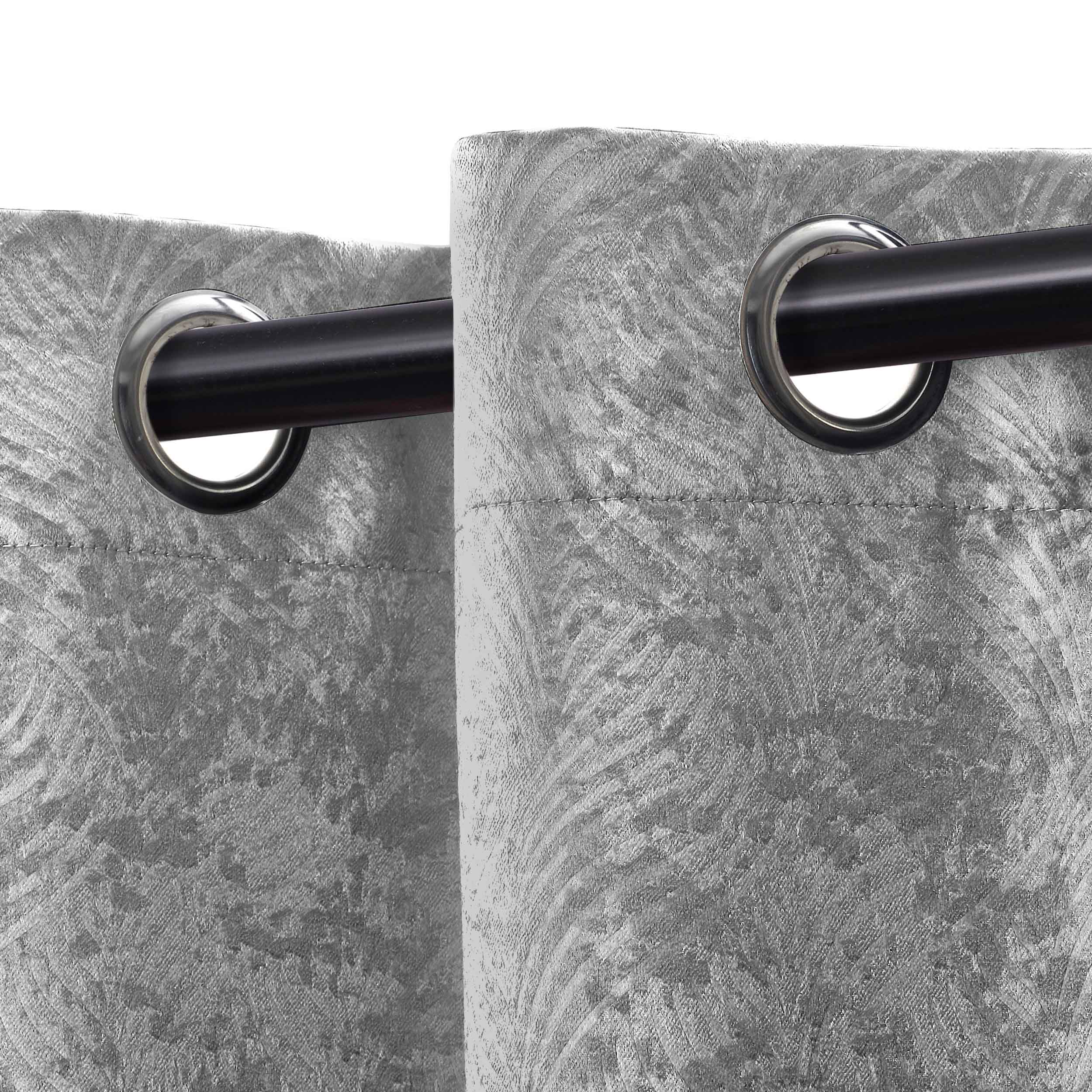 Waverly Geometric Washable Room Darkening Blackout Curtains, Set of 2