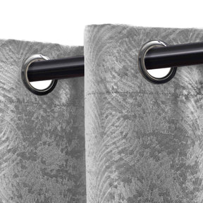 Waverly Geometric Washable Room Darkening Blackout Curtains, Set of 2