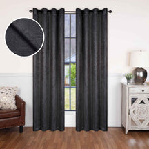 Waverly Geometric Washable Room Darkening Blackout Curtains, Set of 2