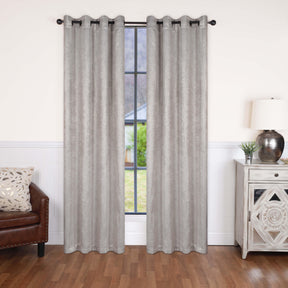 Waverly Geometric Washable Room Darkening Blackout Curtains, Set of 2