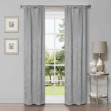 Waverly Geometric Washable Room Darkening Blackout Curtains, Set of 2