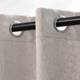 Waverly Geometric Washable Room Darkening Blackout Curtains, Set of 2