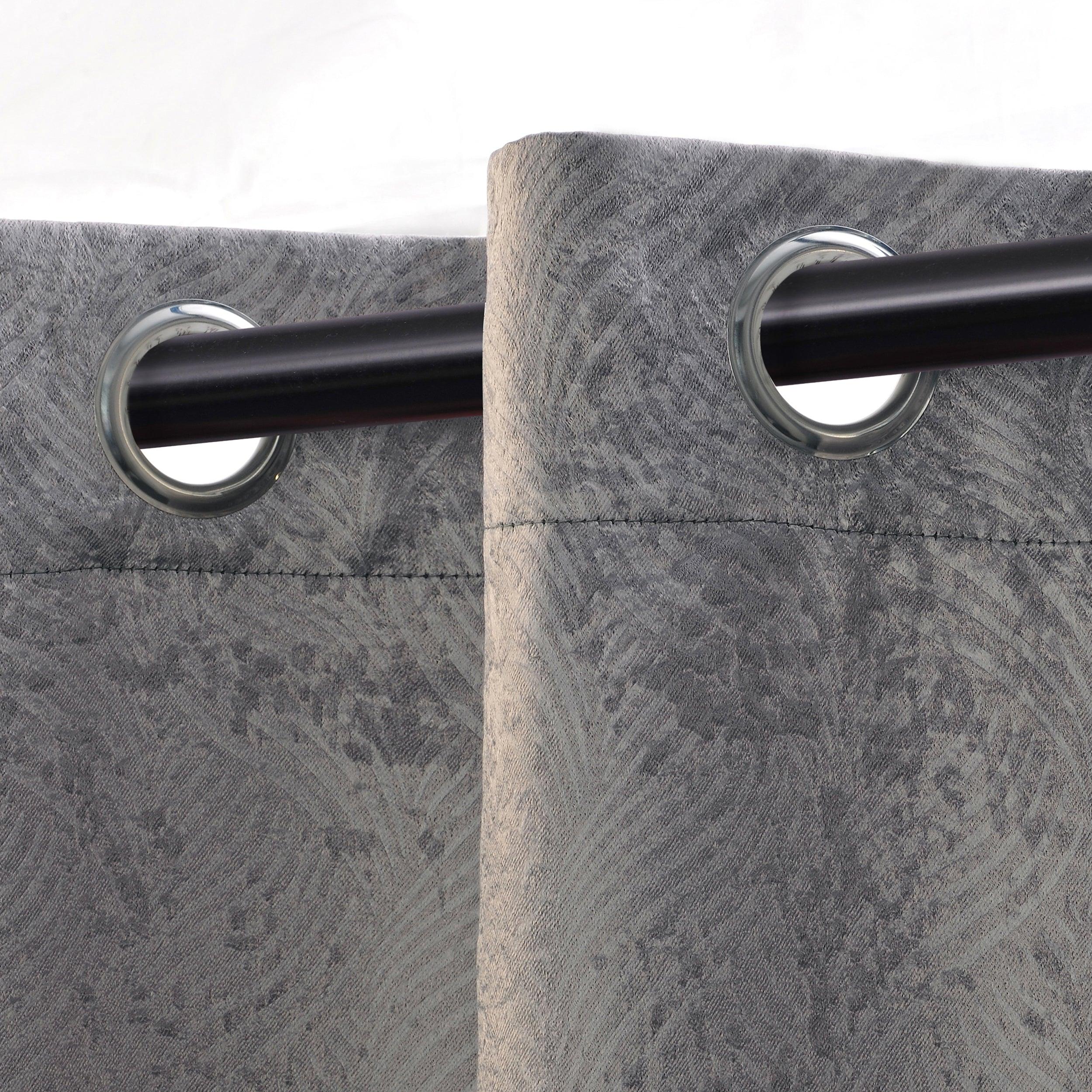 Waverly Geometric Washable Room Darkening Blackout Curtains, Set of 2