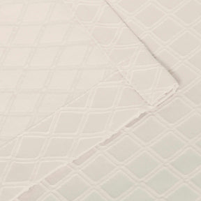Westview Diamond Trellis Jacquard 2-Piece Grommet Curtain Panel Set
