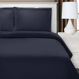 Cotton Blend 1200 Thread Count Solid Duvet Cover Set