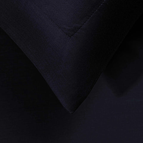 Cotton Blend 1200 Thread Count Solid Duvet Cover Set