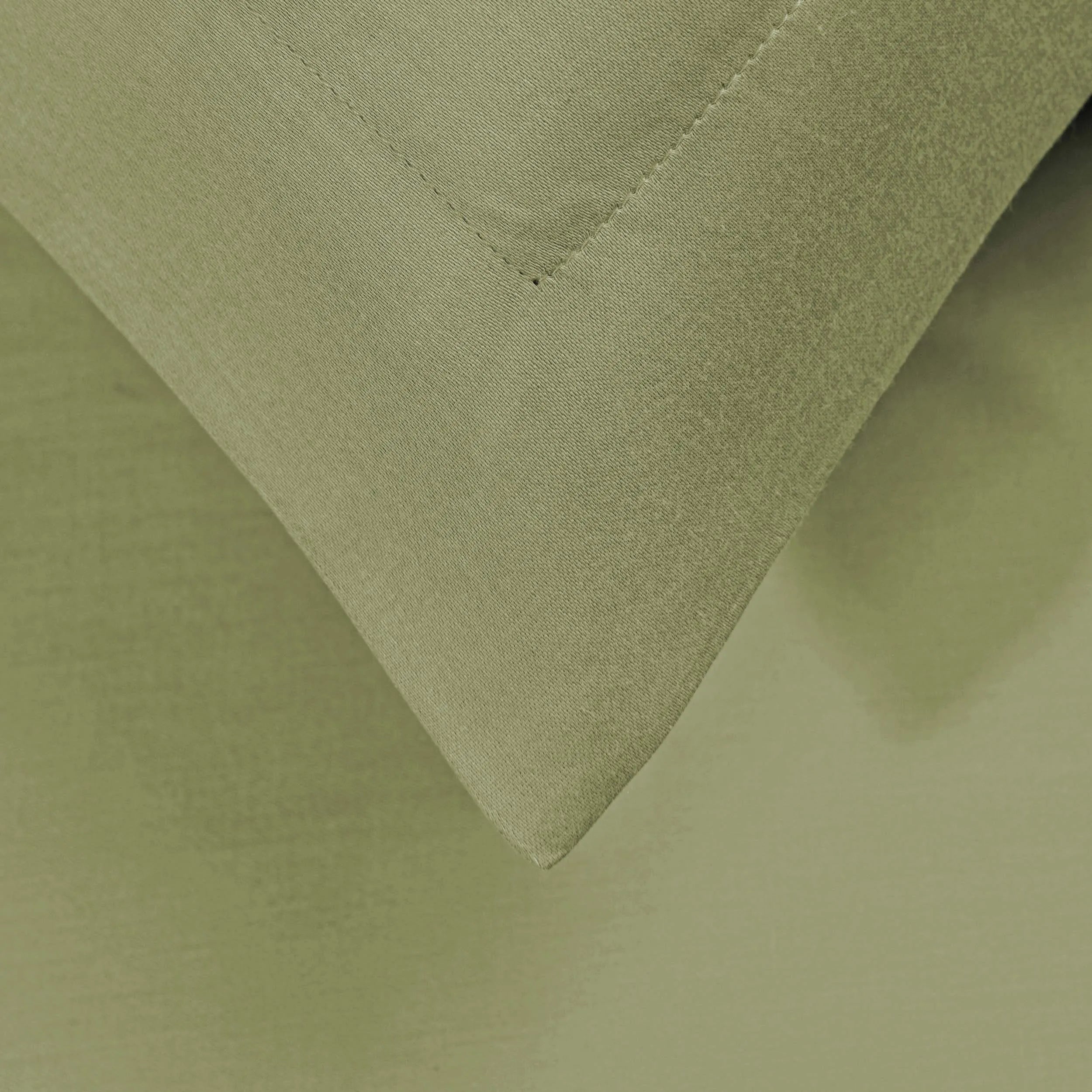 Wrinkle Resistant Cotton Blend Solid Duvet Cover Set
