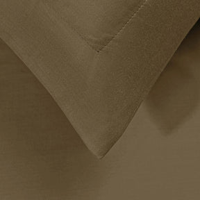 Wrinkle Resistant Cotton Blend Solid Duvet Cover Set