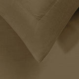 Wrinkle Resistant Cotton Blend Solid Duvet Cover Set