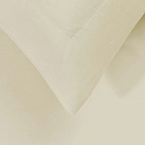 Wrinkle Resistant Cotton Blend Solid Duvet Cover Set