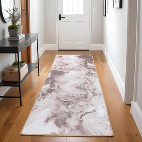 Yuma Abstract Marble Indoor Area Rugs or Runner Rug