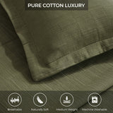 Zenith Cotton Medium Weight Geometric Matelasse Bedspread and Sham Set