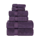 Zero-Twist Cotton Towel Set – 6-Piece Quick-Dry & Absorbent