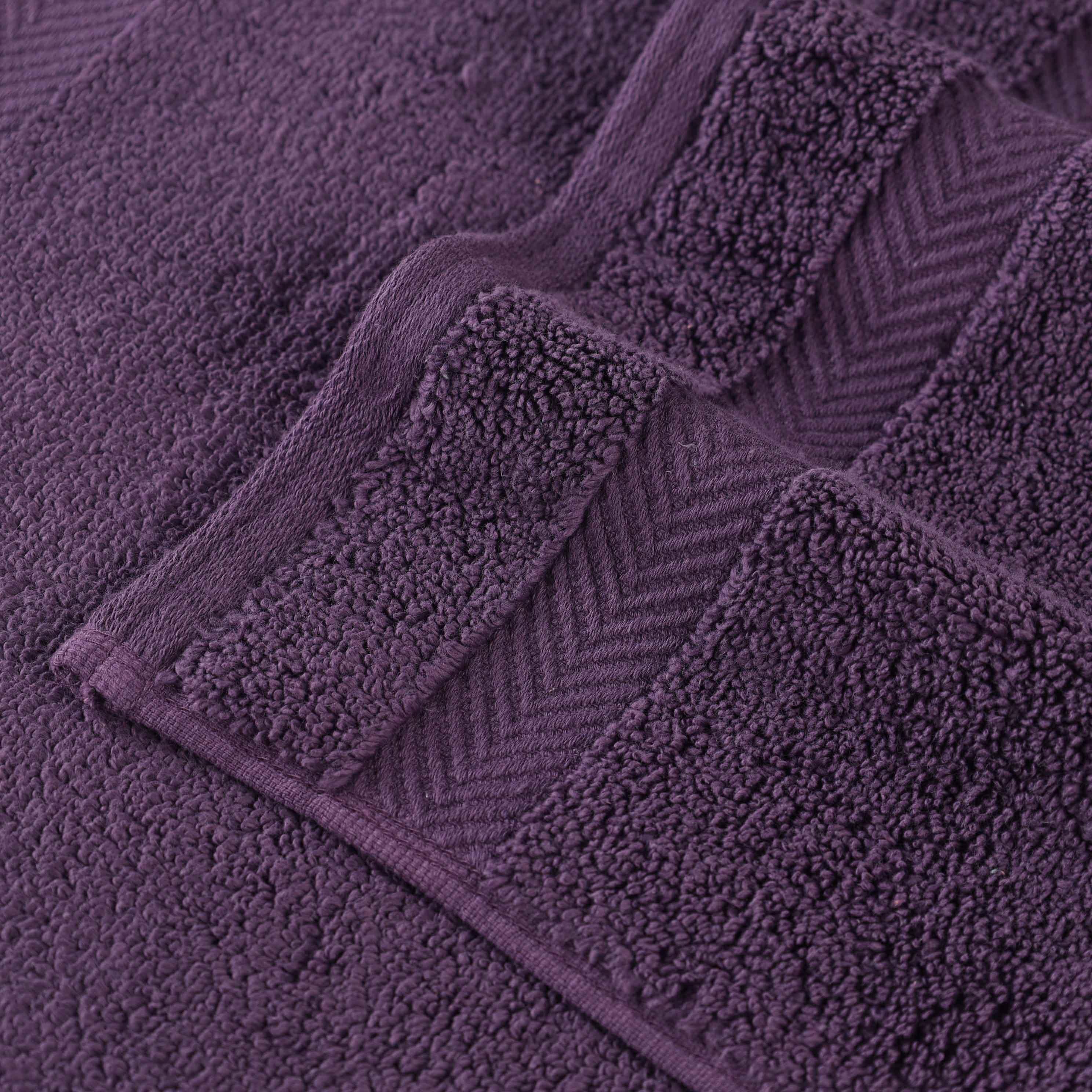 Zero-Twist Cotton Quick-Drying Absorbent Assorted 6 Piece Towel Set