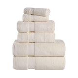 Zero-Twist Cotton Towel Set – 6-Piece Quick-Dry & Absorbent