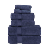 Zero-Twist Cotton Towel Set – 6-Piece Quick-Dry & Absorbent
