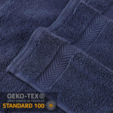 Zero-Twist Cotton Quick-Drying Absorbent Assorted 6 Piece Towel Set