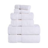 Zero-Twist Cotton Towel Set – 6-Piece Quick-Dry & Absorbent