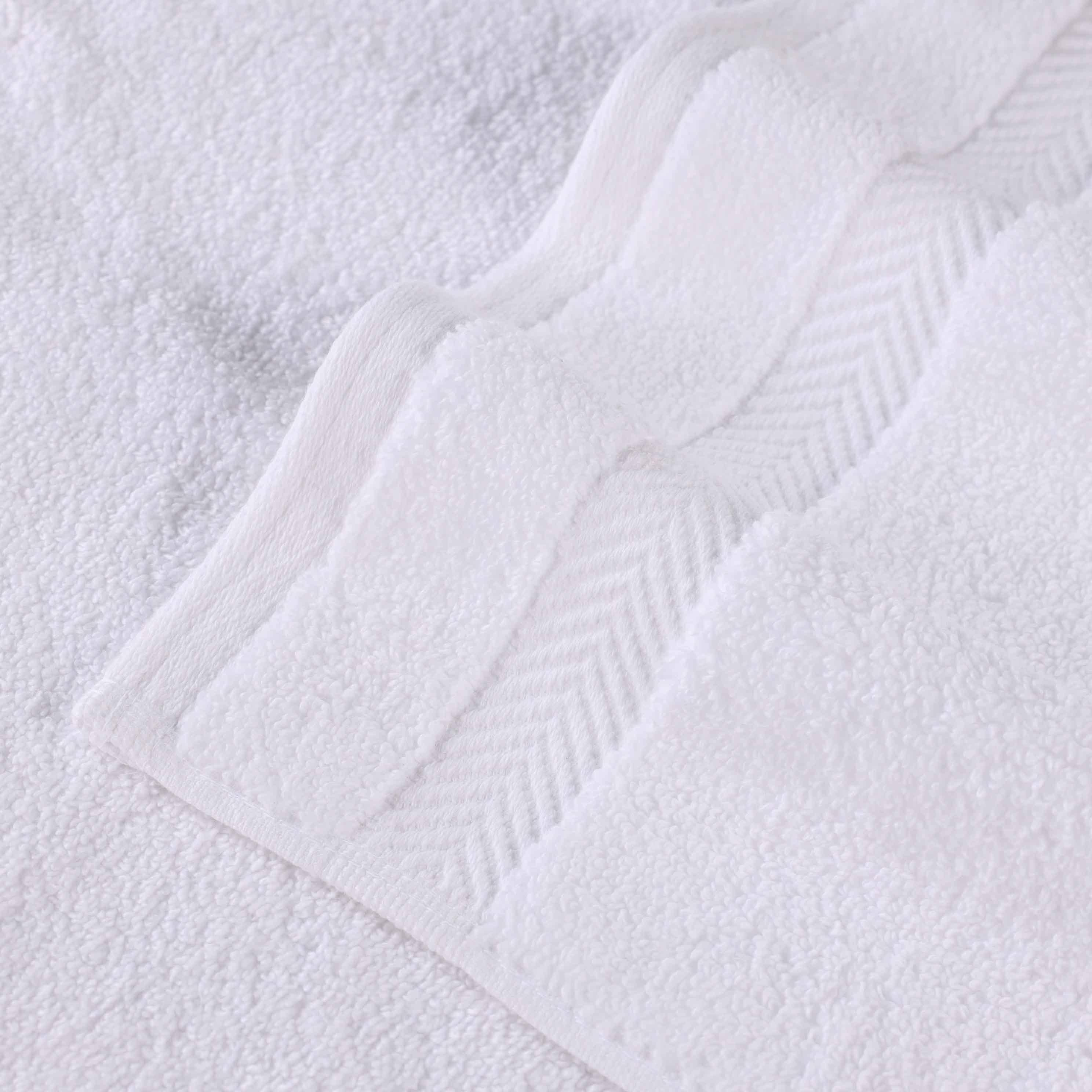 Zero-Twist Cotton Quick-Drying Absorbent Assorted 6 Piece Towel Set
