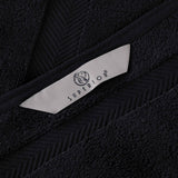 Zero-Twist Cotton Solid Soft Absorbent 2 Piece Bath Sheet Set