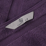 Zero-Twist Cotton Solid Soft Absorbent 2 Piece Bath Sheet Set