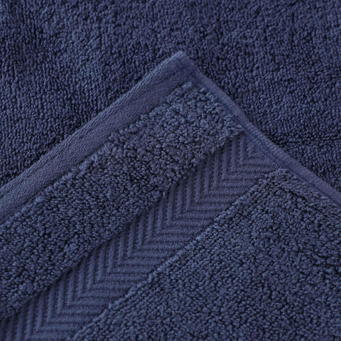2 Piece Bath Sheet Set Zero Twist Cotton Soft Absorbent