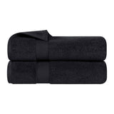 Zero Twist Cotton Ultra-Soft Absorbent Bath Towel Set of 2