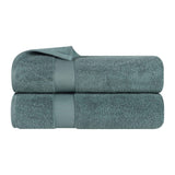 Zero Twist Cotton Ultra-Soft Absorbent Bath Towel Set of 2