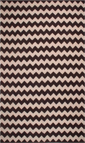 Zigzag Foldable Cotton Area Rug