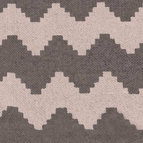 Zigzag Foldable Cotton Area Rug