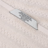 Zero Twist Cotton Waffle Textured Bath Towel Set of 2