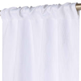 Zuri Textured Waves Room Darkening Blackout Curtains, Set of 2