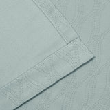 Zuri Textured Waves Room Darkening Blackout Curtains, Set of 2