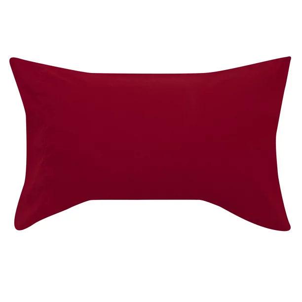 Ultra Soft Microfiber Pillowcase Set - Red - beddingbag.com
