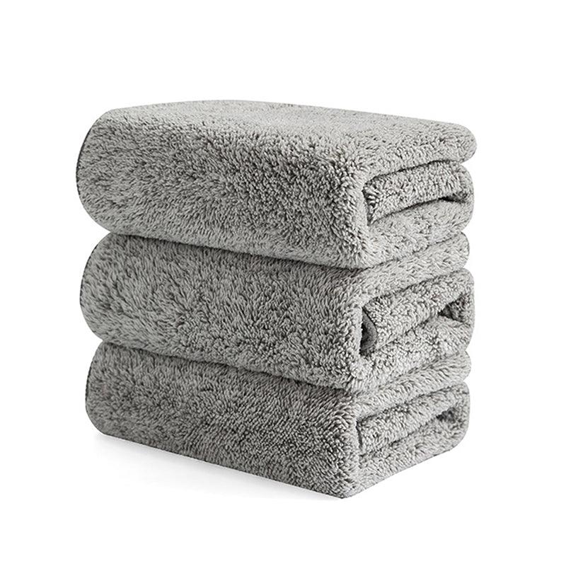 Bamboo Charcoal Towel Fine Fiber Dish Cloth - beddingbag.com