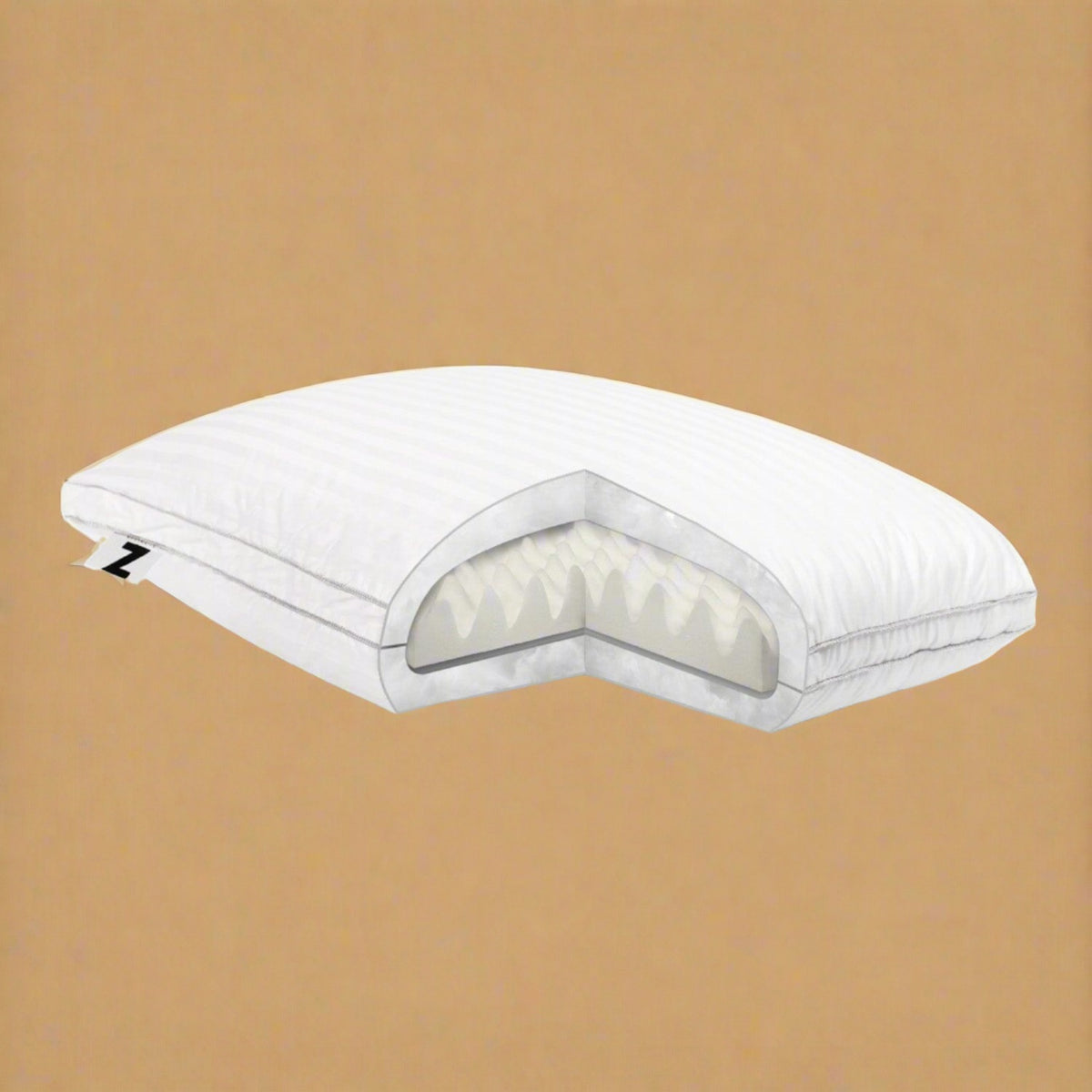 Z Convolution Gelled Microfiber Pillow - beddingbag.com