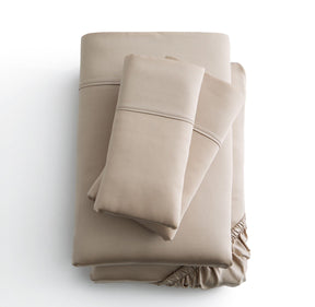WOVEN TENCEL SHEETS - HARVEST - beddingbag.com