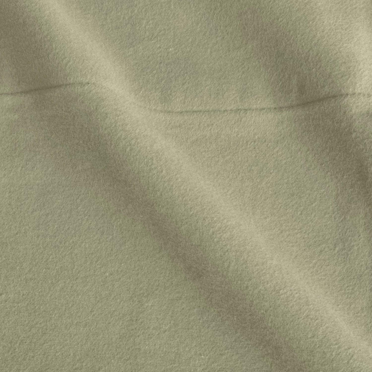 Queen 100-Percent Cotton Velvet Flannel Sheet Set in Thyme Green - beddingbag.com