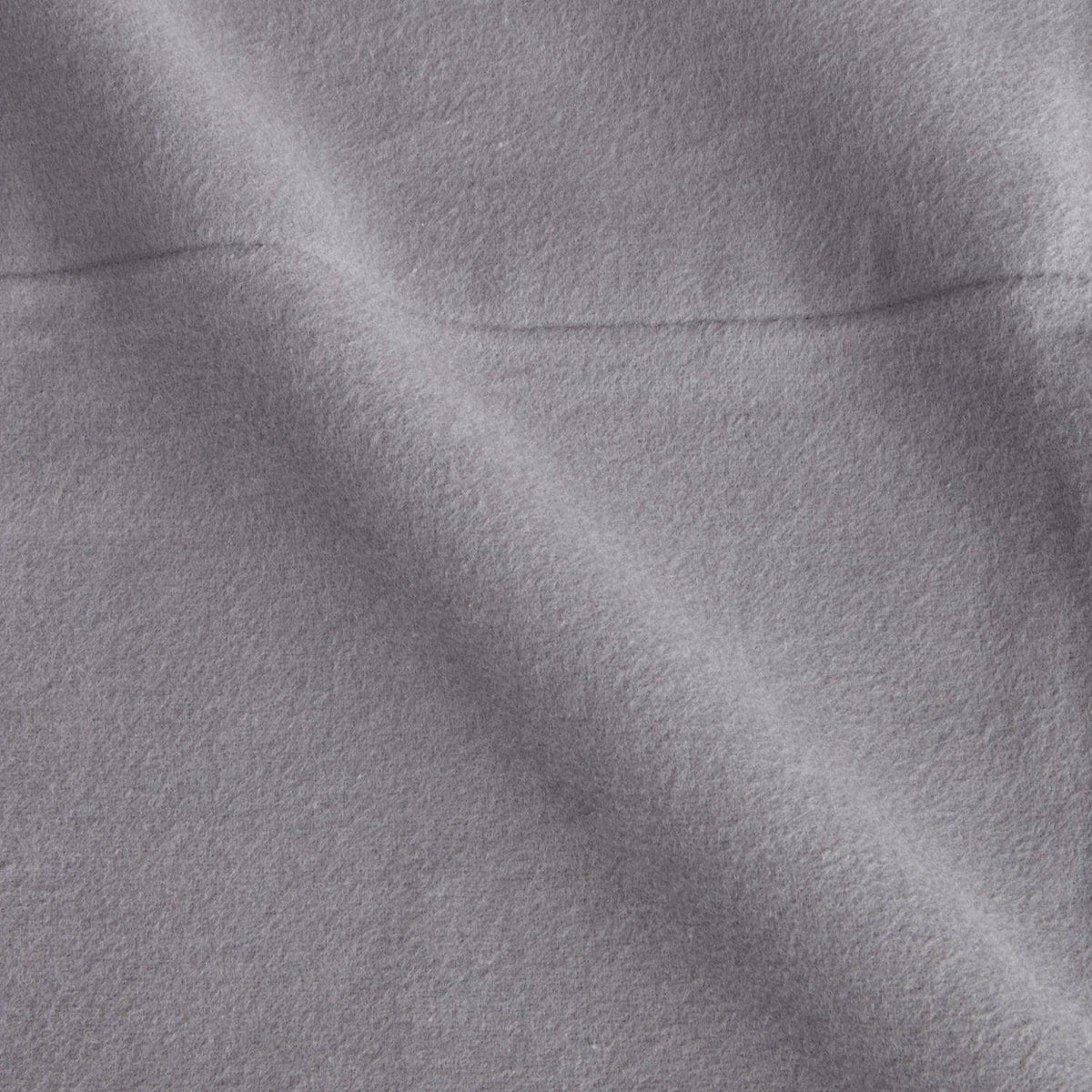 Queen size 100-Percent Cotton Velvet Flannel Sheet Set in Graphite - beddingbag.com