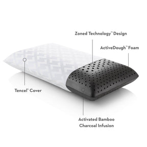 ZONED ACTIVE DOUGH BAMBOO CHARCOAL Pillows Malouf 