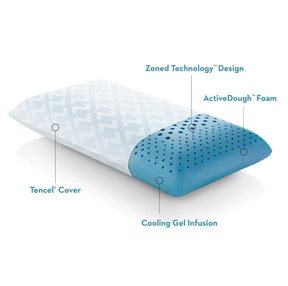 ZONED ACTIVE DOUGH COOLING GEL Pillows Malouf 
