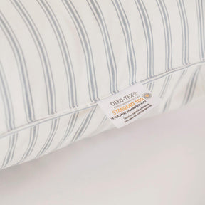 Downlite Softer/Medium Density Granny Stripe 4 Pack Down Alternative Pillows - beddingbag.com