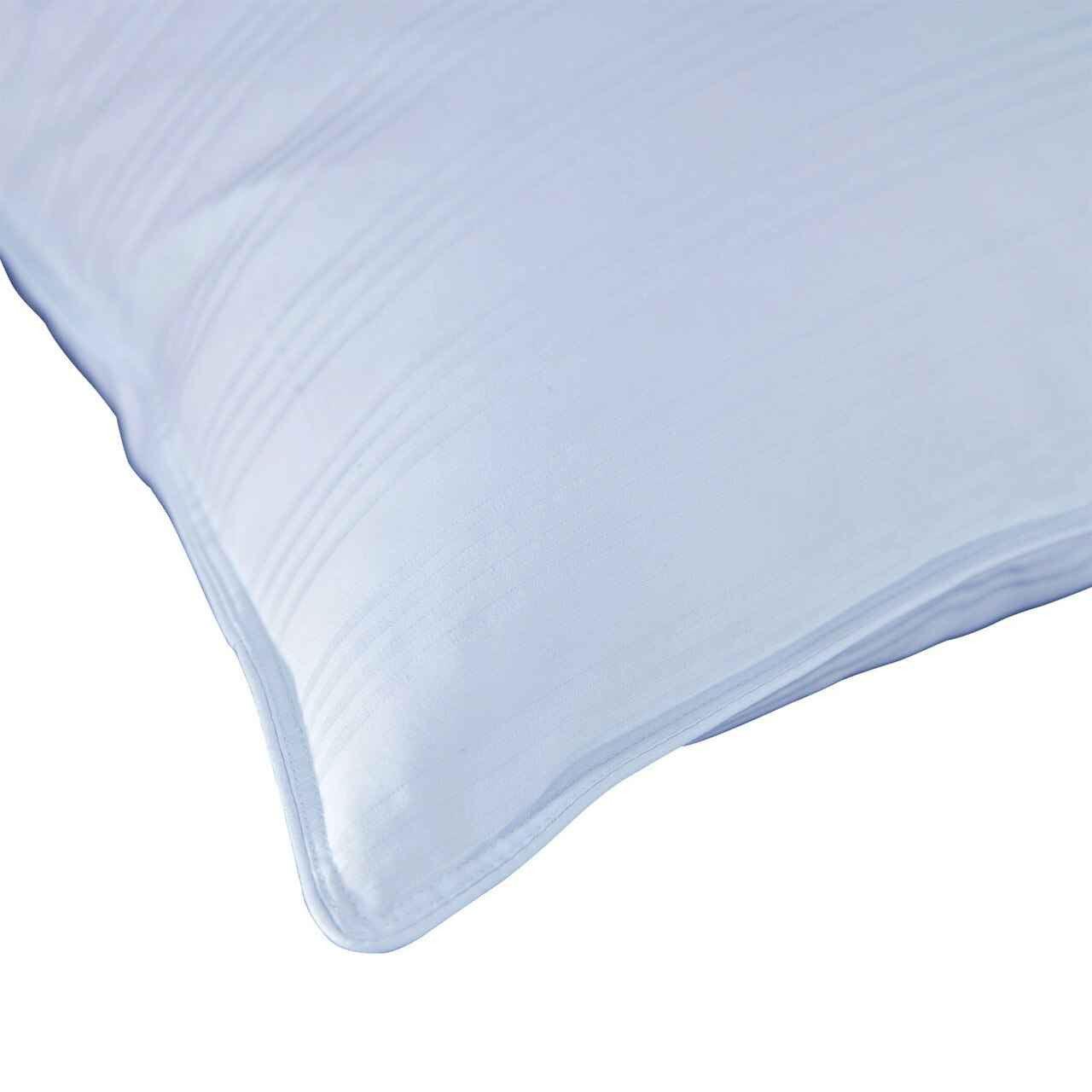 Down Alternative Extra Thin, Flat & Soft Pillow for Stomach Sleepers (Hypoallergenic) - beddingbag.com