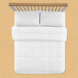 All Season Comfort Down Alternative Oversized Comforter with Duvet Tabs (Hypoallergenic) - beddingbag.com
